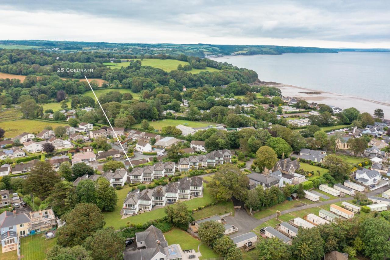 25 Coedrath Park - Sea Views From Balcony, Short Walk To Beach, Parking Saundersfoot Buitenkant foto